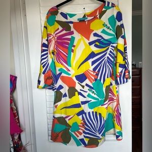 Alice + Olivia lightly worn bell sleeve mini dress